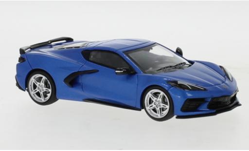Diecast model cars Chevrolet Corvette 1/43 IXO (C8) Stingray metallise blue 2020 Chevrolet Corvette 1/43 IXO (C8) Stingray metallise blue 2020 diecast model cars