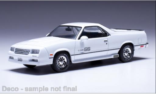 Diecast model cars Chevrolet El Camino 1/43 IXO SS white 1987 Chevrolet El Camino 1/43 IXO SS white 1987 diecast model cars