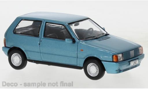 Fiat Uno 1/43 IXO metallise blue 1983 diecast model cars
