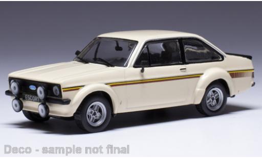 Ford Escort 1/43 IXO MK II RS 1800 beige clair 1976 diecast model cars