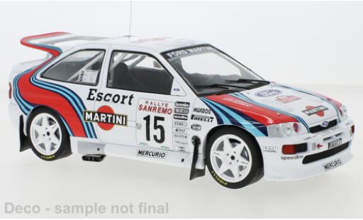 Diecast model cars Ford Escort 1/18 IXO RS Cosworth No.15 Rally San Remo 1994 Ford Escort 1/18 IXO RS Cosworth No.15 Rally San Remo 1994 diecast model cars