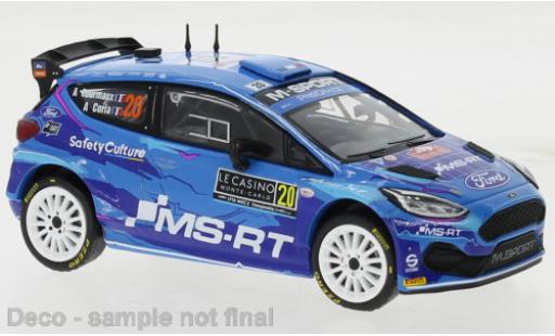 Diecast model cars Ford Fiesta 1/43 IXO MK II No.20 WRC2 Rally Monte Carlo 2023 Ford Fiesta 1/43 IXO MK II No.20 WRC2 Rally Monte Carlo 2023 diecast model cars