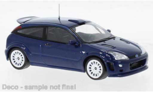 Ford Focus 1/43 IXO RS metallise blue 1999 diecast model cars