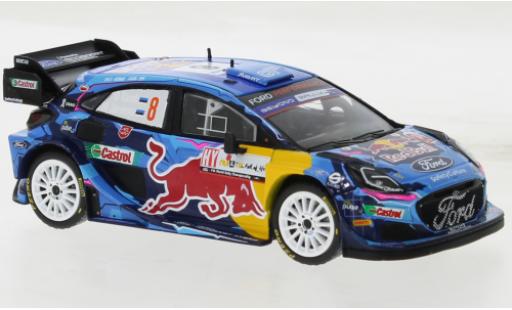 Diecast model cars Ford Puma 1/43 IXO No.8 WRC1 Rally Croatia 2023 Ford Puma 1/43 IXO No.8 WRC1 Rally Croatia 2023 diecast model cars