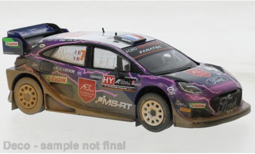 Ford Puma 1/18 IXO Rally 1 No.7 WRC Rally Acropolis 2022 diecast model cars