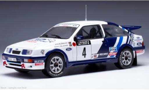 Diecast model cars Ford Sierra 1/24 IXO RS Cosworth No.4 1000 Lakes Rallye 1988 Ford Sierra 1/24 IXO RS Cosworth No.4 1000 Lakes Rallye 1988 diecast model cars