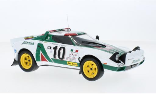 Diecast model cars Lancia Stratos 1/43 IXO HF No.10 Alitalia Rallye WM Rallye Monte Carlo 1976 Lancia Stratos 1/43 IXO HF No.10 Alitalia Rallye WM Rallye Monte Carlo 1976 diecast model cars