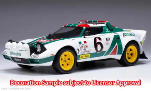 Lancia Stratos 1/18 IXO HF No.6 Rally Monte Carlo 1985 diecast model cars