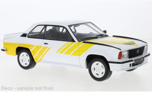 Opel Ascona 1/18 IXO B 400 white/yellow 1982 diecast model cars