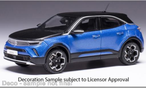Opel Mokka 1/43 IXO -e metallise blue 2020 diecast model cars
