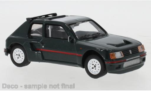 Diecast model cars Peugeot 205 1/43 IXO T16 Douane metallise grey 1987 Peugeot 205 1/43 IXO T16 Douane metallise grey 1987 diecast model cars