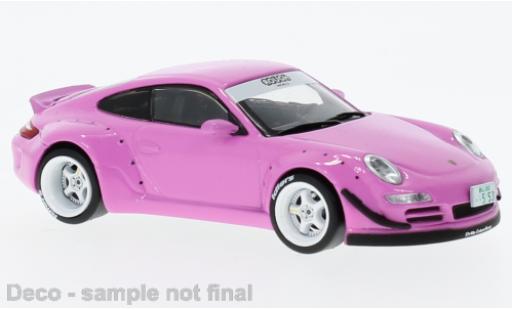 Porsche 997 RWB 1/43 IXO pink diecast model cars