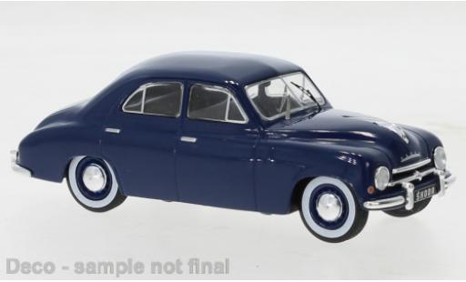 Skoda 120 1/43 IXO 0 blue 1952 diecast model cars