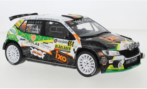Skoda Fabia 1/18 IXO R5 Evo No.18 Rally Condroz 2019 diecast model cars
