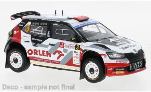 Diecast model cars Skoda Fabia 1/43 IXO Rally2 EVO No.3 Rallye Polen 2022 Skoda Fabia 1/43 IXO Rally2 EVO No.3 Rallye Polen 2022 diecast model cars