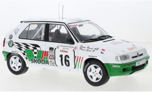 Diecast model cars Skoda Felicia 1/18 IXO Kit Car No.16 Rallye WM Tour de Corse 1995 Skoda Felicia 1/18 IXO Kit Car No.16 Rallye WM Tour de Corse 1995 diecast model cars
