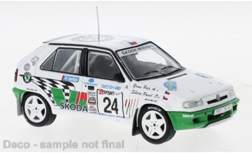 Diecast model cars Skoda Felicia 1/43 IXO Kit Car No.24 Rallye WM Rally Schweden 1995 Skoda Felicia 1/43 IXO Kit Car No.24 Rallye WM Rally Schweden 1995 diecast model cars