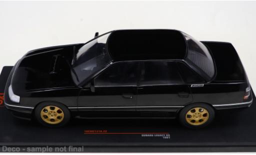 Subaru Legacy 1/18 IXO RS black 1991 diecast model cars