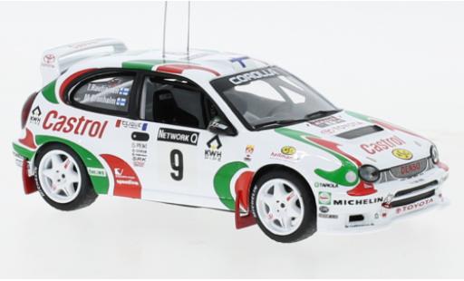 Diecast model cars Toyota Corolla 1/43 IXO WRC No.9 Team Europe Castrol Rallye WM RAC Rally 1997 Toyota Corolla 1/43 IXO WRC No.9 Team Europe Castrol Rallye WM RAC Rally 1997 diecast model cars