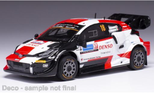 Toyota Yaris 1/43 IXO GR No.18 WRC Rallye Estland 2022 diecast model cars