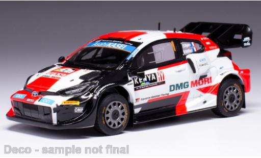 Diecast model cars Toyota Yaris 1/43 IXO GR Rally1 No.1 WRC Safari Rally 2022 Toyota Yaris 1/43 IXO GR Rally1 No.1 WRC Safari Rally 2022 diecast model cars