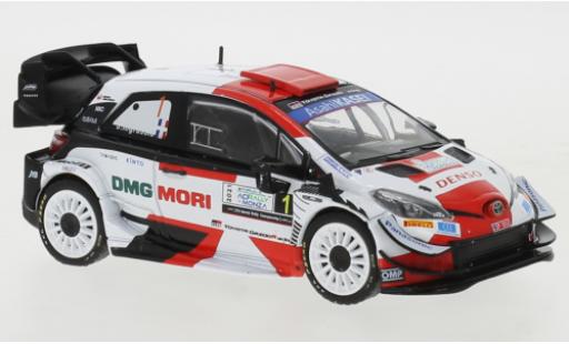 Diecast model cars Toyota Yaris 1/43 IXO WRC No.1 Gazoo Racing DMG MORI Rallye WM Rally Monza 2021 Toyota Yaris 1/43 IXO WRC No.1 Gazoo Racing DMG MORI Rallye WM Rally Monza 2021 diecast model cars
