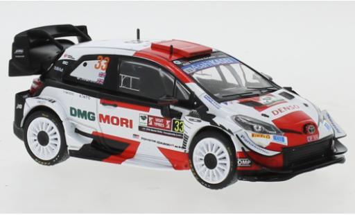 Diecast model cars Toyota Yaris 1/43 IXO WRC No.33 Rallye WM Rally Ypres 2021 Toyota Yaris 1/43 IXO WRC No.33 Rallye WM Rally Ypres 2021 diecast model cars