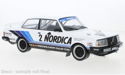 Diecast model cars Volvo 240 1/18 IXO Turbo No.2 Europe Dealer Team Nordica ETCC Brünn 1986 Volvo 240 1/18 IXO Turbo No.2 Europe Dealer Team Nordica ETCC Brünn 1986 diecast model cars