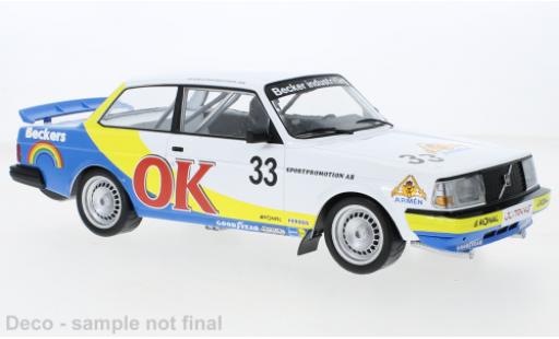 Diecast model cars Volvo 240 1/18 IXO Turbo No.33 OK ETCC Zolder 1985 Volvo 240 1/18 IXO Turbo No.33 OK ETCC Zolder 1985 diecast model cars