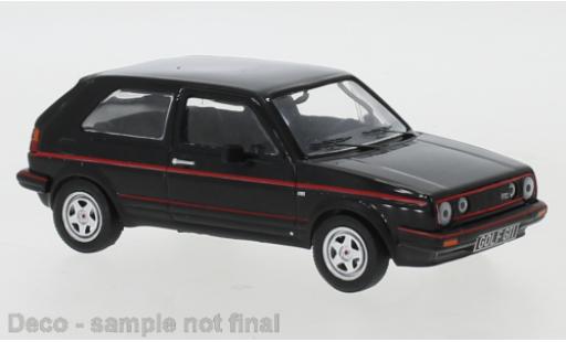 Diecast model cars Volkswagen Golf 1/43 IXO II GTI metallise black/red 1984 Volkswagen Golf 1/43 IXO II GTI metallise black/red 1984 diecast model cars