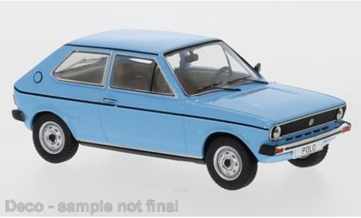 Diecast model cars Volkswagen Polo 1/43 IXO (MK I) blue clair 1975 Volkswagen Polo 1/43 IXO (MK I) blue clair 1975 diecast model cars