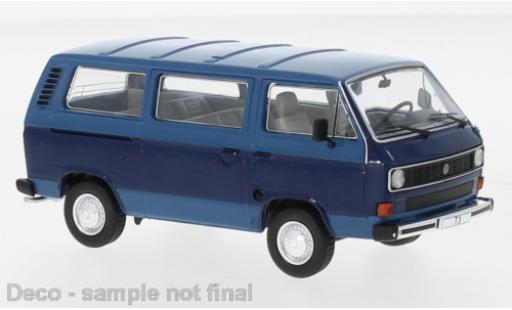 Diecast model cars Volkswagen T3 1/43 IXO blue 1980 Volkswagen T3 1/43 IXO blue 1980 diecast model cars