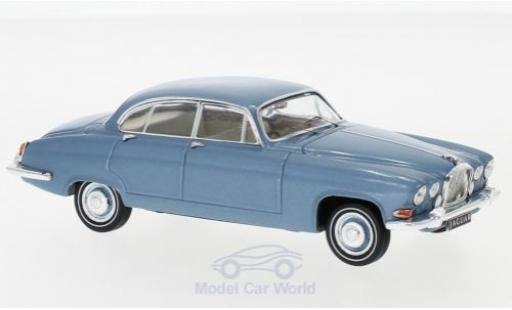 Diecast model cars Jaguar MK 1/43 IXO X metallic blue RHD 1961 Jaguar MK 1/43 IXO X metallic blue RHD 1961 diecast model cars