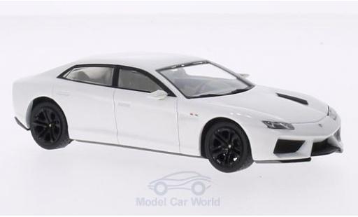 Lamborghini Estoque 1/43 IXO 200 metallic white 2008 diecast model cars