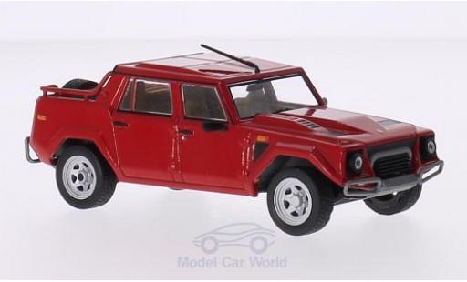 Lamborghini LM 1/43 IXO 002 red 1986 diecast model cars