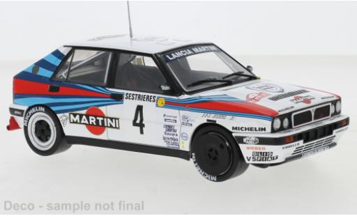 Diecast model cars Lancia Delta 1/24 IXO Integrale 16V No.4 Martini Racing Martini Rallye Monte Carlo 1989 M.Biasion/T.Siviero Lancia Delta 1/24 IXO Integrale 16V No.4 Martini Racing Martini Rallye Monte Carlo 1989 M.Biasion/T.Siviero diecast model cars