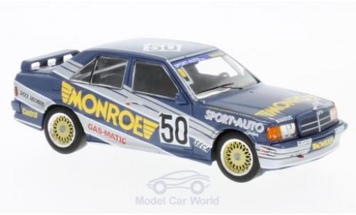 Mercedes 190 E 1/43 IXO E 2.3-16V No.50 Monroe ETCC 1986 T.van Dalen/B.De Dryver/M.de Deyne diecast model cars