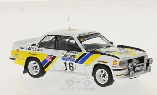 Opel Ascona C 1/43 IXO 400 No.16 Dealer Team Rallye WM RAC Rallye 1981 J.McRae/I.Grindrod diecast model cars