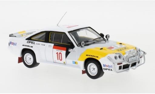 Opel Manta 1/43 IXO 400 No.10 Euro Team Rallye WM Safari Rallye 1984 R.Aaltonen/L.Drews diecast model cars