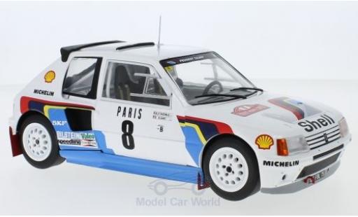 Diecast model cars Peugeot 205 1/18 IXO T16 No.8 Rallye WM Rallye Monte Carlo 1985 B.Saby/J-F.Fauchille Peugeot 205 1/18 IXO T16 No.8 Rallye WM Rallye Monte Carlo 1985 B.Saby/J-F.Fauchille diecast model cars