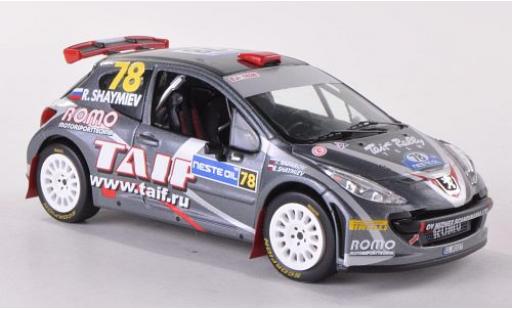 Peugeot 207 1/43 IXO S2000 No.78 Romo Rallye Finnland 2009 diecast model cars