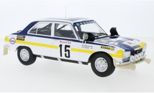 Peugeot 504 1/18 IXO Ti No.15 Rally Marokko 1975 B.Consten/G.Flocon diecast model cars