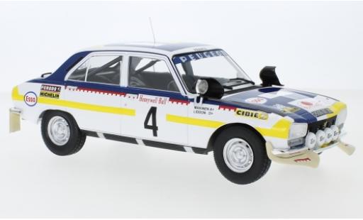 Diecast model cars Peugeot 504 1/18 IXO Ti No.4 Rallye Marokko 1975 T.Mäkinen/H.Liddon Peugeot 504 1/18 IXO Ti No.4 Rallye Marokko 1975 T.Mäkinen/H.Liddon diecast model cars