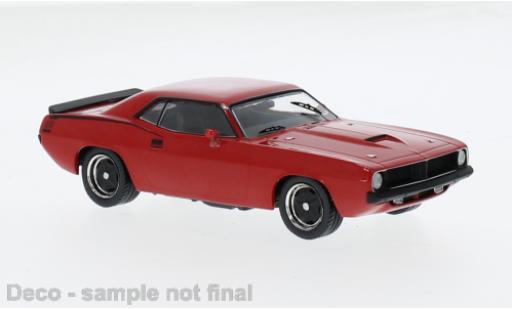 Diecast model cars Plymouth Barracuda 1/43 IXO rot 1970 1:43 Plymouth Barracuda 1/43 IXO rot 1970 1:43 diecast model cars