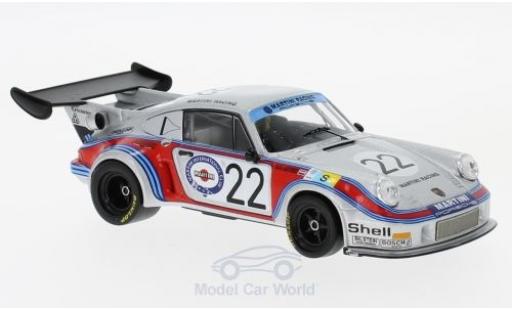 Porsche 930 Turbo 1/43 IXO 911 Carrera RSR 2.1 Turbo No.22 Martini Racing Martini 24h Le Mans 1974 H.Müller/G.van Lennep diecast model cars