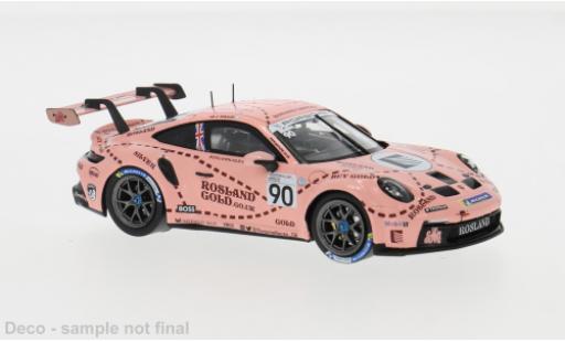 Porsche 992 GT3 1/43 IXO 911 Cup  Cup Brands Hatch 2023 #90 1:43 diecast model cars