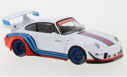 Diecast model cars Porsche 993 RWB 1/43 IXO 911 RWB () white/Dekor RAUH-Welt Porsche 993 RWB 1/43 IXO 911 RWB () white/Dekor RAUH-Welt diecast model cars