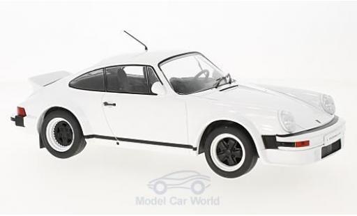 Porsche 930 SC 1/18 IXO 911 white 1982 Plain Version diecast model cars