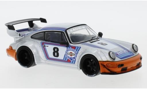 Diecast model cars Porsche 964 RWB 1/43 IXO RWB grey RAUH-Welt Porsche 964 RWB 1/43 IXO RWB grey RAUH-Welt diecast model cars