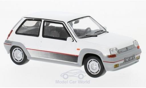 Renault 5 1/43 IXO GT Turbo white 198 diecast model cars